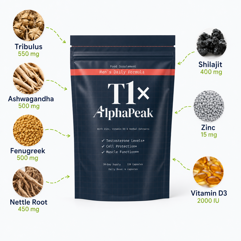 T1x ingredients and doses