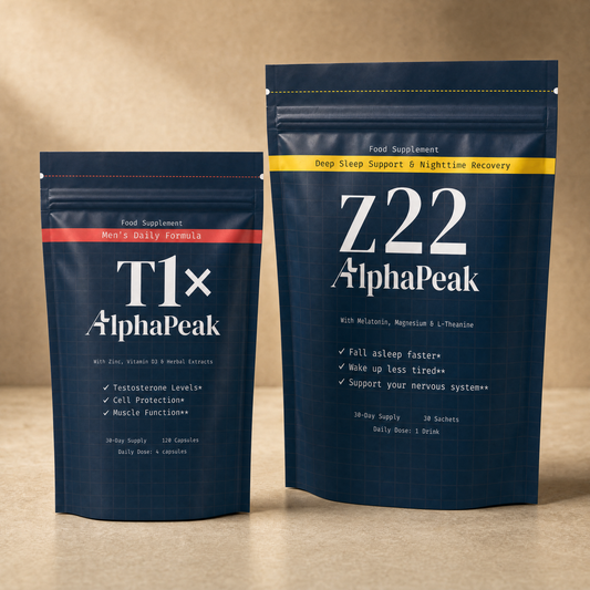 Alpha Peak Full Protocol - the T1x and Z22 pouches together